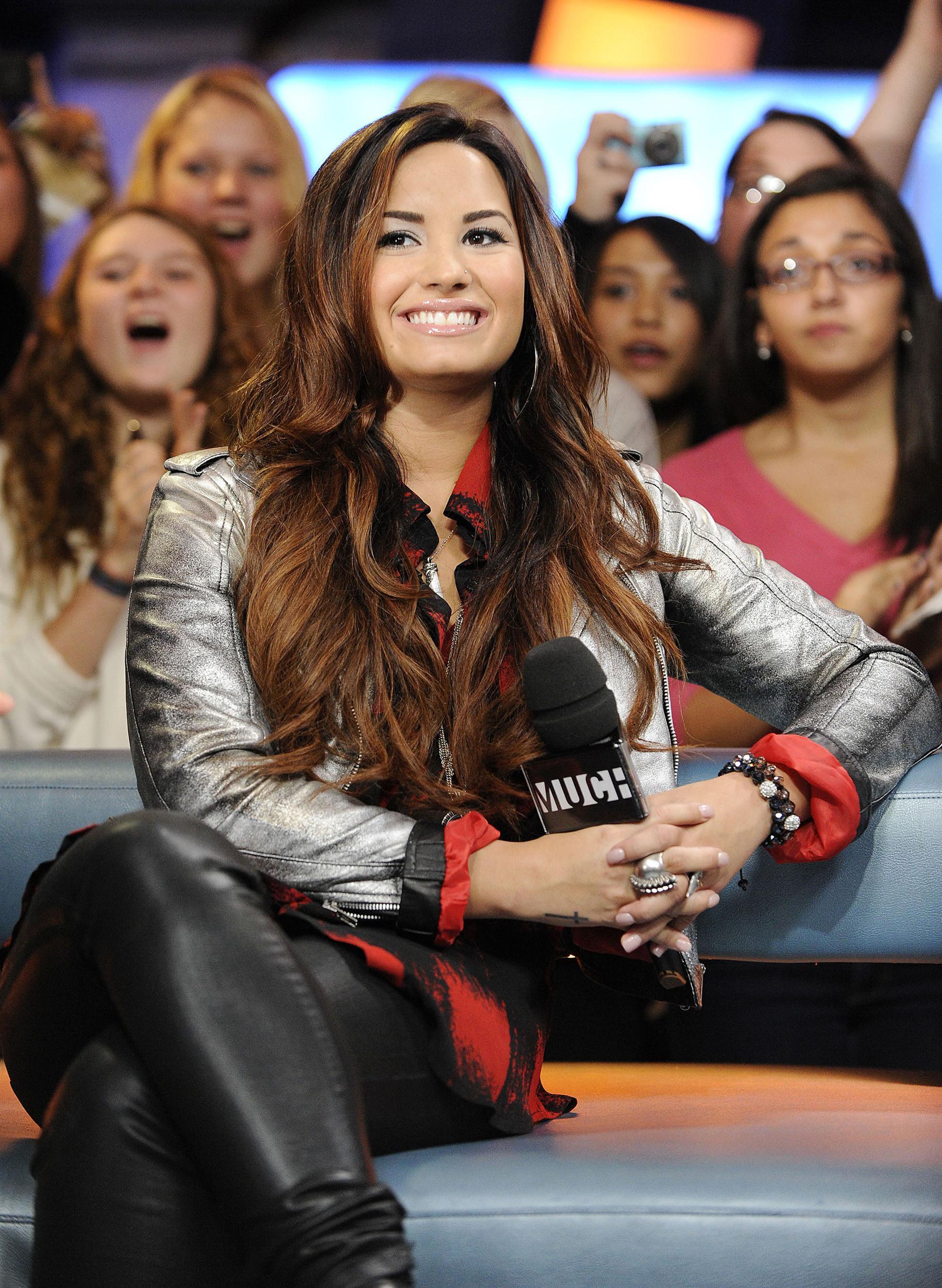 Demi Lovato visits New.Music.Live to promote her latest album 'Unbroken' | Picture 102318